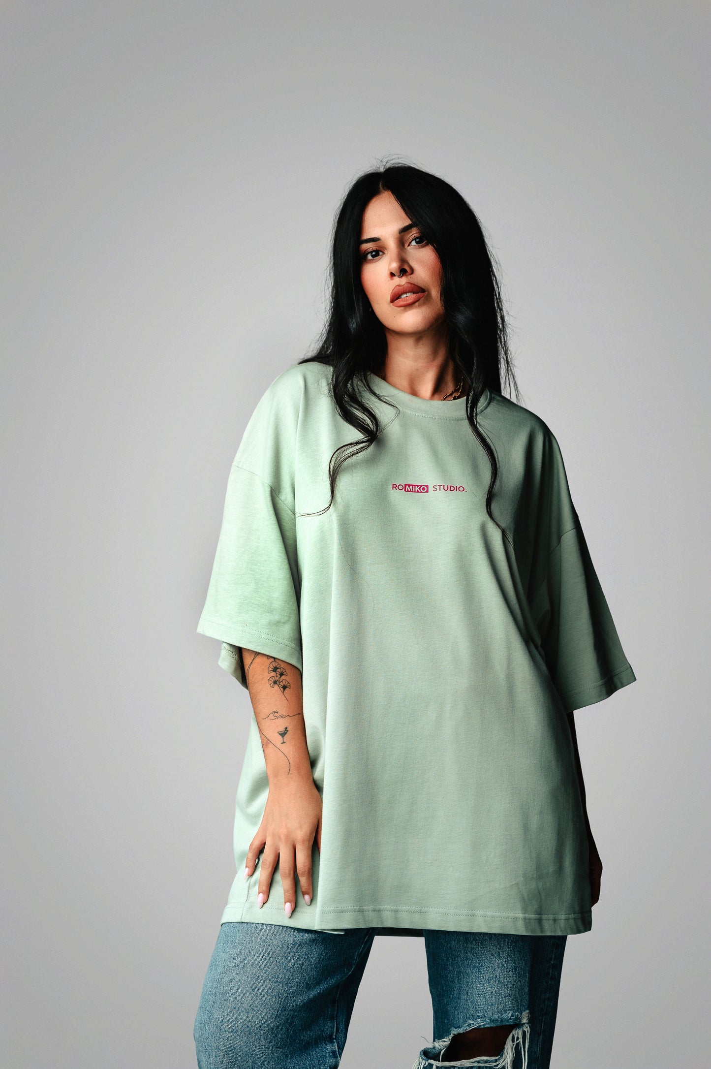 Camiseta verde BUTTERFLY EFFECT