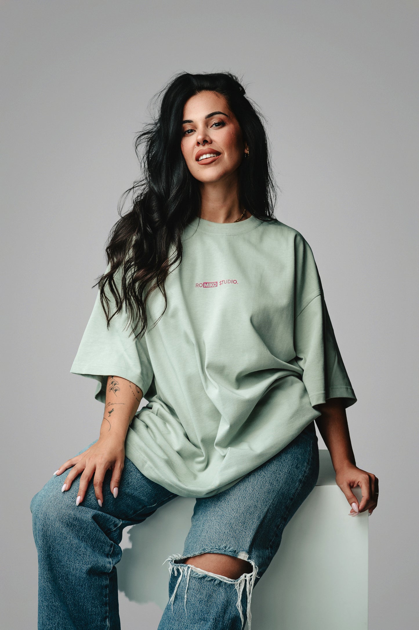 Camiseta verde BUTTERFLY EFFECT